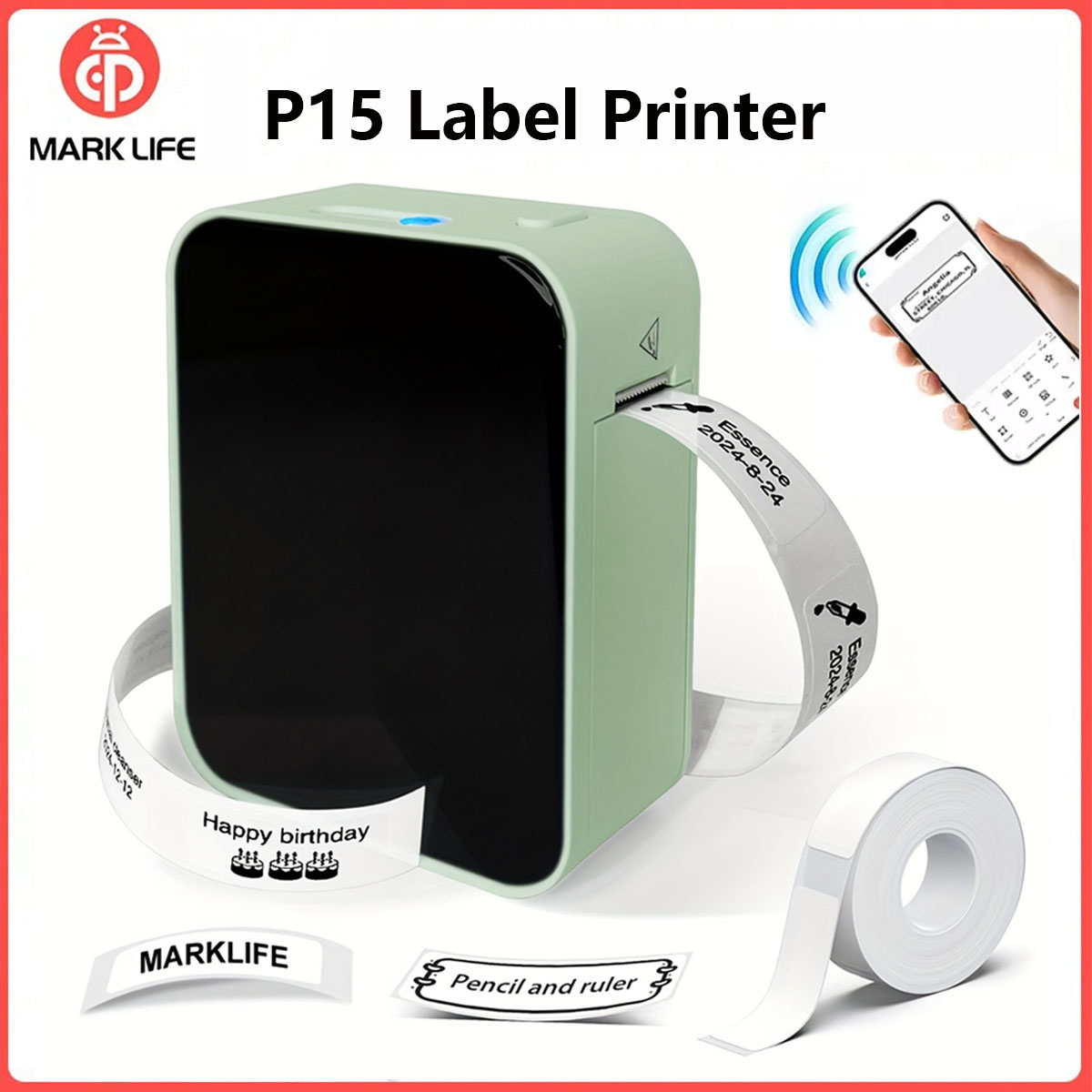Commercial Printing Network - Marklife P15 Label Printer Portable Thermal