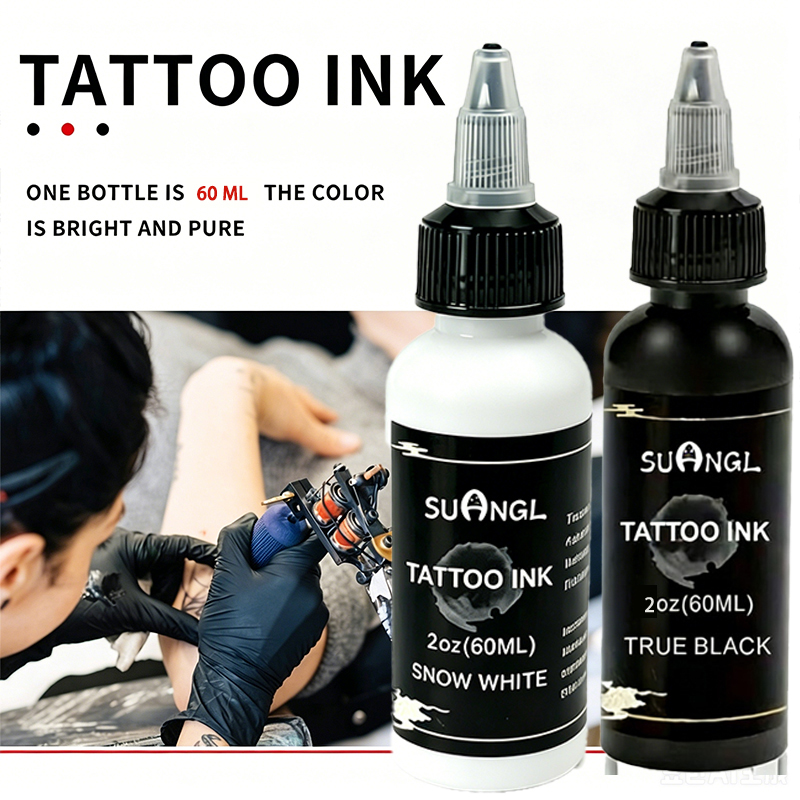 White Toner Transfer Paper - 1/2Pcs 60ml White Black Tattoo Ink