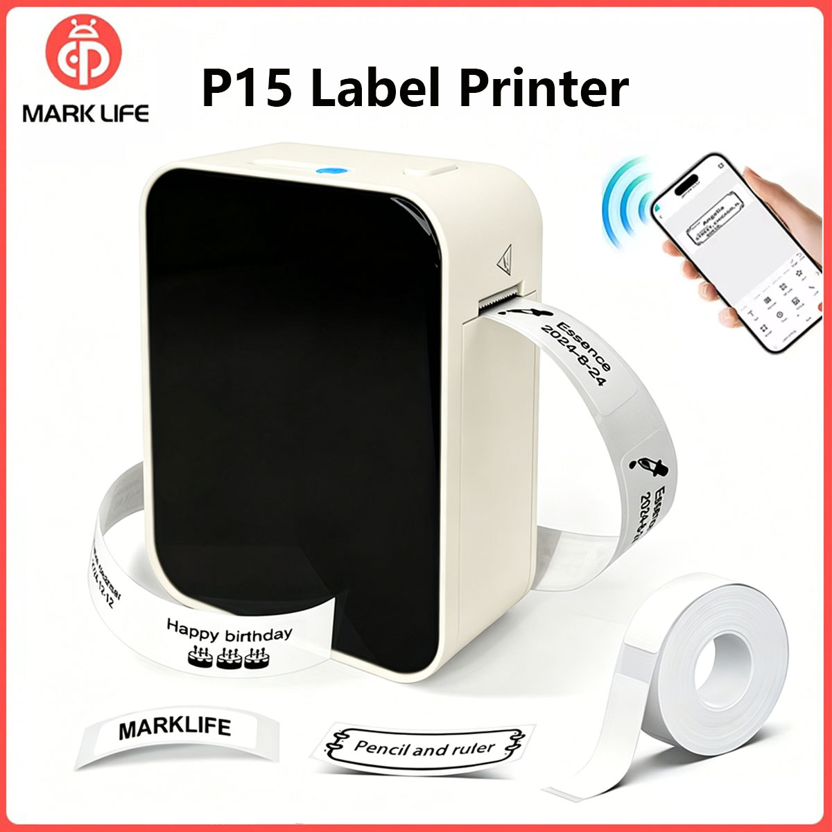 Commercial Printing Network - Marklife P15 Label Printer Portable Thermal
