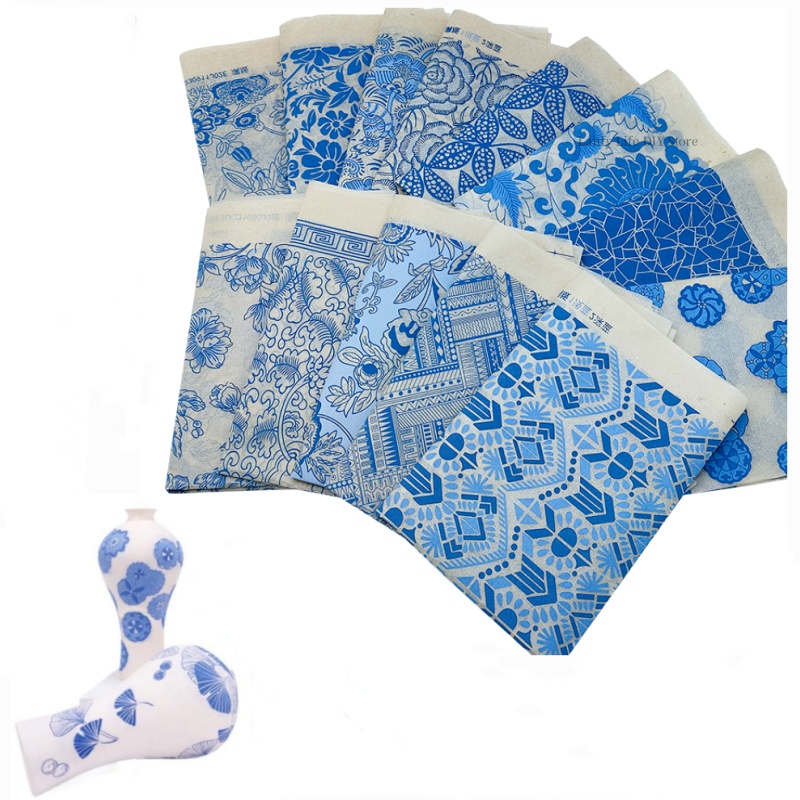 White Toner Transfer Paper - 2PCS Creative Ceramic Clay Under Glaze