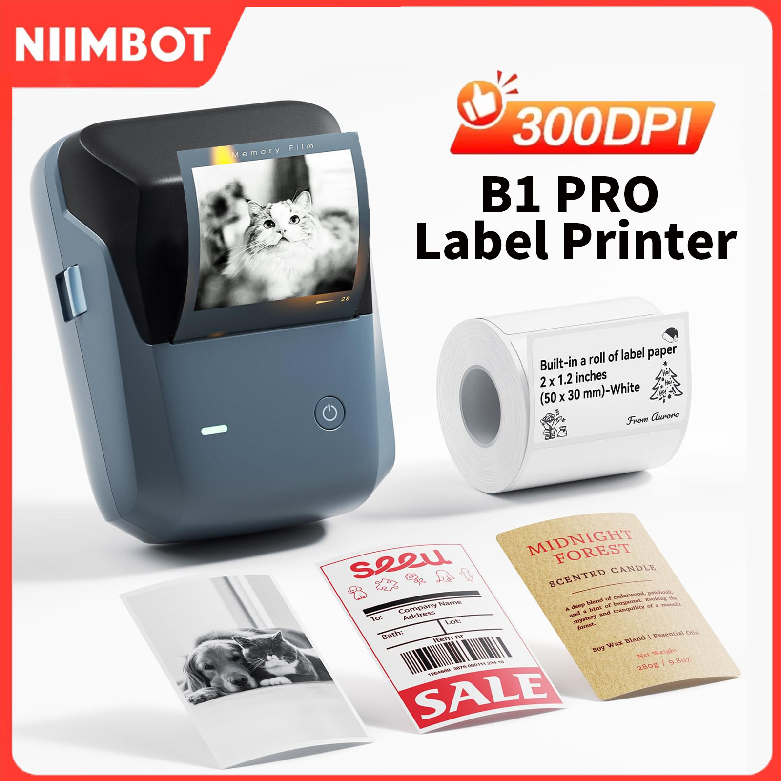 Niimbot B1/B1PRO Label Printer - đánh giá và giá Commercial Printing Network