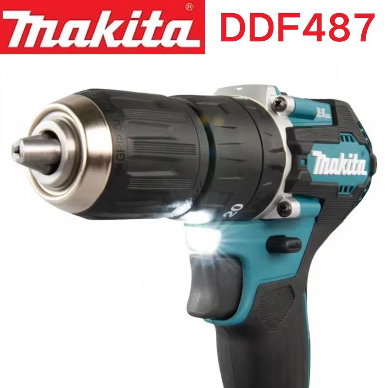 Makita Original. DDF487 Cordle - đánh giá và giá Makita Drill Ddf484