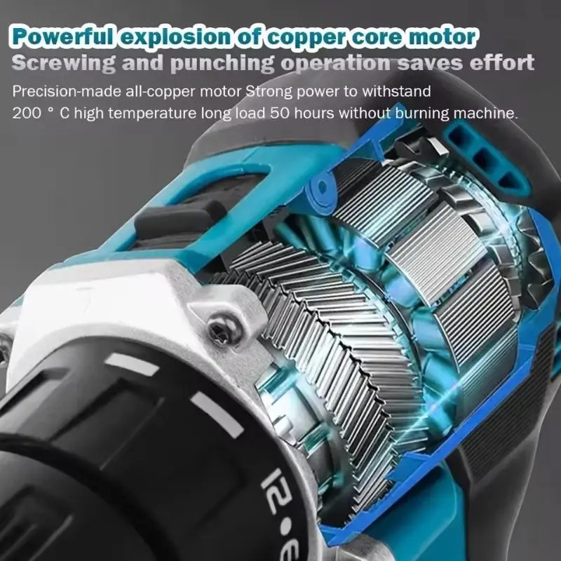 Makita Original. DDF487 Cordle - đánh giá và giá Makita Drill Ddf484