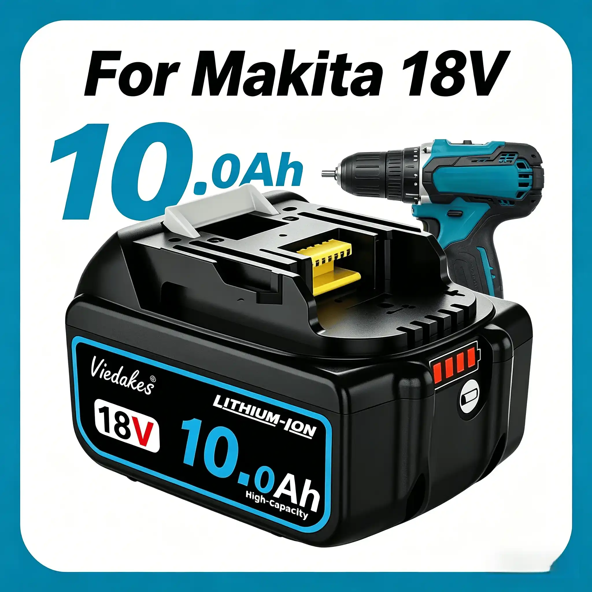 For Makita 18V Battery 12.0Ah  - đánh giá và giá Makita Drill Ddf484