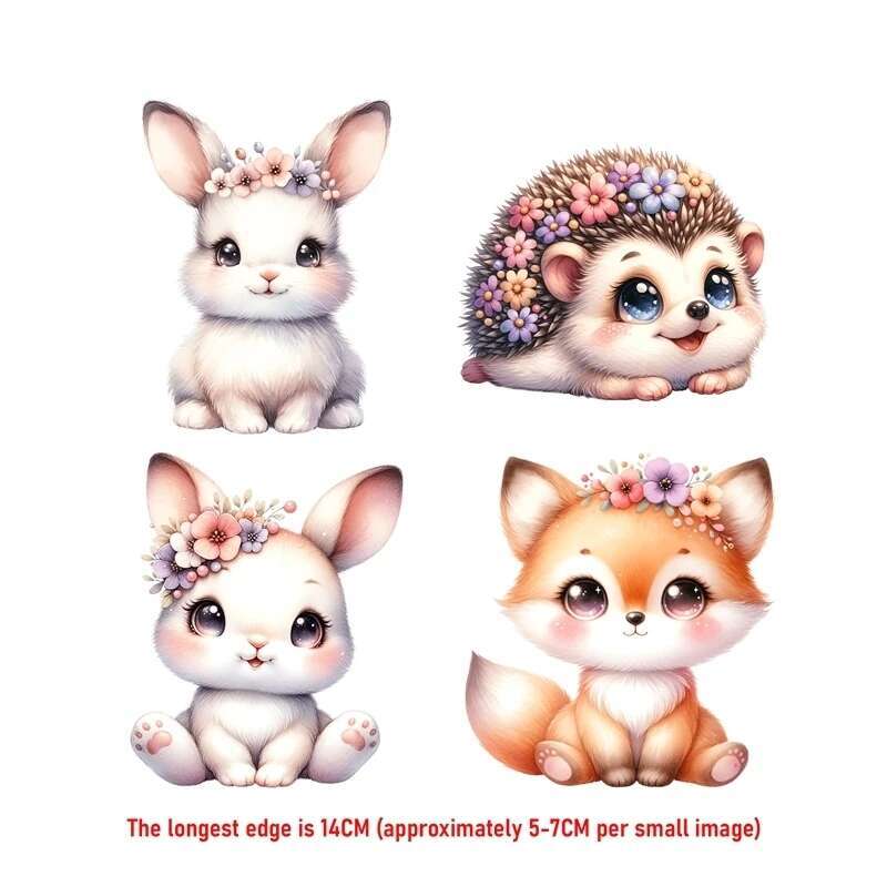 14CM Suit Cute Flower Animal F - đánh giá và giá Printable Heat Transfer Vinyl