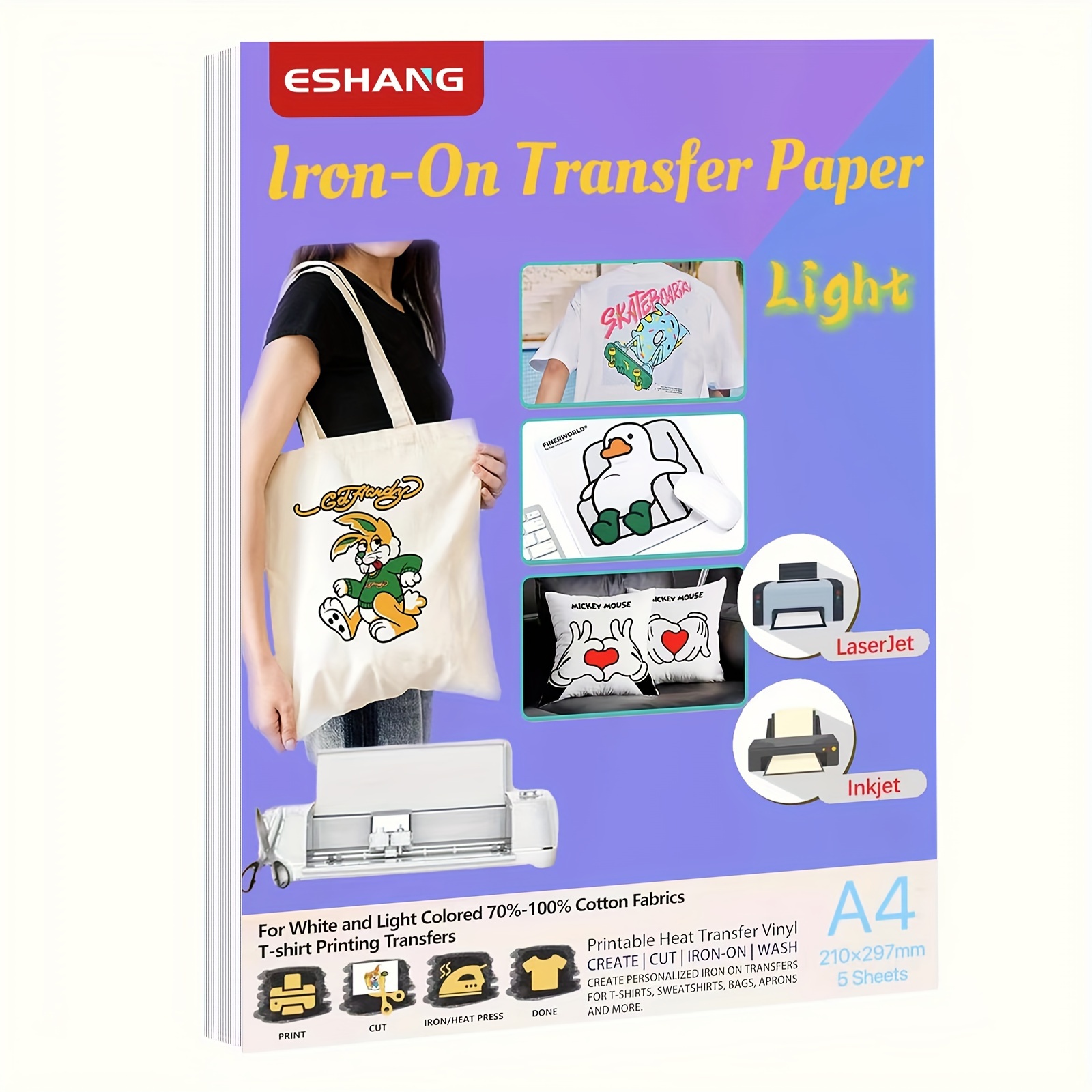 A4 Size Heat Transfer Paper Fo - đánh giá và giá Printable Heat Transfer Vinyl