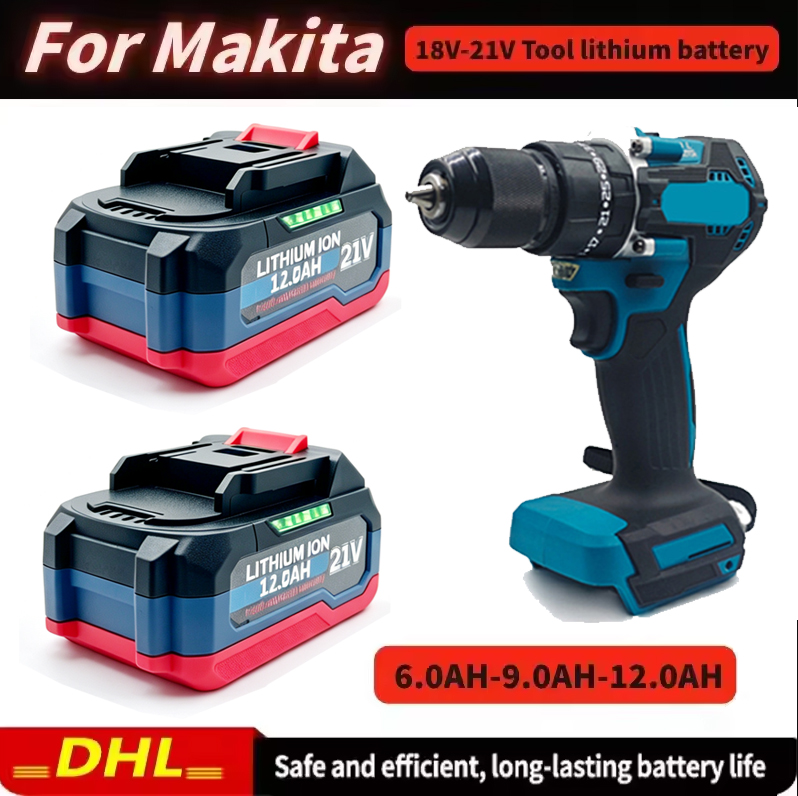 18V 21V 12.0Ah Rechargeable Li - đánh giá và giá Makita Drill Ddf484