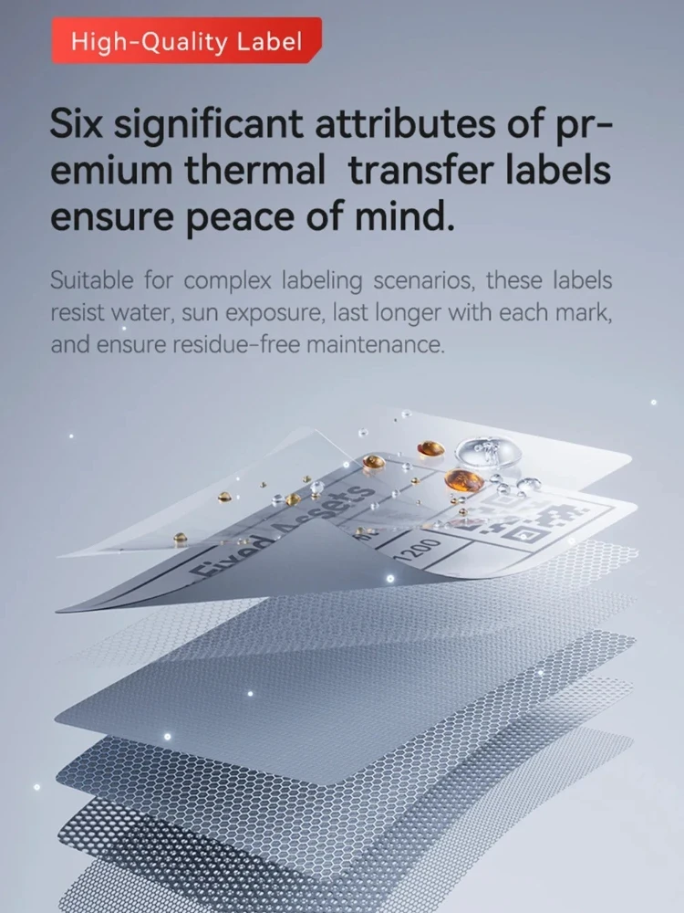 Niimbot M2/M3  White Label Pap - đánh giá và giá White Toner Transfer Paper